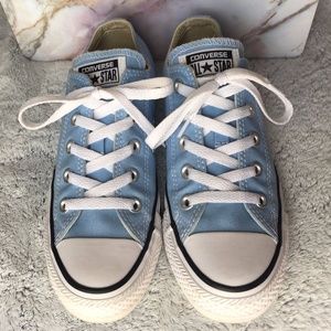 Light Blue Allstar Converse Shoes
